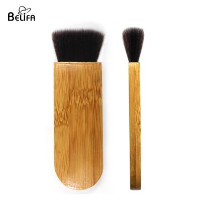 중국 Belifa big vegan mask applicator brush bamboo handle wholesale 판매용