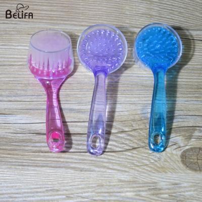 China Belifa wholesale cheap vegan face cleaning brush with cap for face with plastic handle for sale