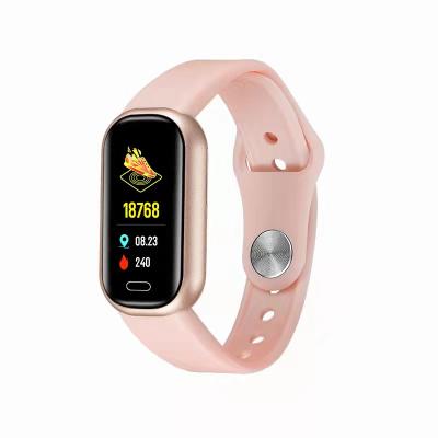 China Touch Screen Monitor Sleep Hear Rate Blood Pressure Blood Oxygen Sports Multiple Modes Wearfit Wristband Smart Watch Bands for sale