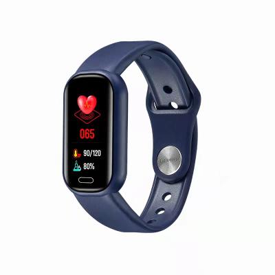 China Touch Screen Android Smart Watch Wristband Monitor Sleep Heart Rate Blood Pressure Blood Oxygen Sports Multiple Modes for sale