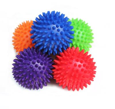 China 9cm Durable PVC Material Hand And Foot Massager Spike Balls 7.5cm for sale