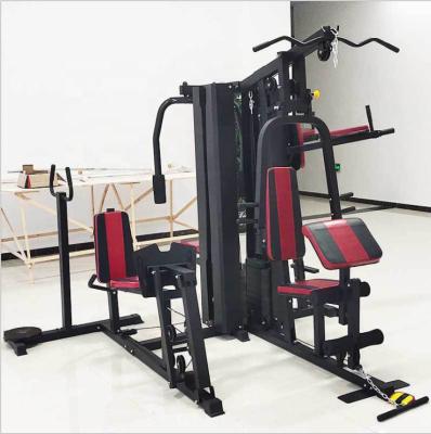 China Safety Hot Sale 5 Station Multi Functional Crossover Machine Trainer Gym Home Fitness Equipment for sale