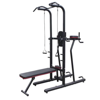 China Universal Hot Sale CE Certificated Gym Vertical Knee Raise And DIP For Body Building for sale