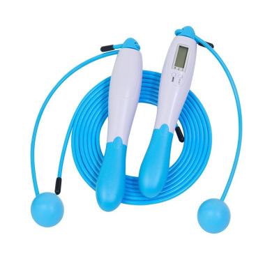 China Hot Sale Counter Fitness Custom Adjustable Jump Rope Led Display Digital Smart Jump Rope With Counter for sale