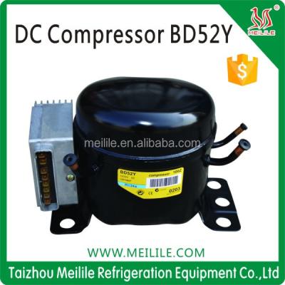 China Refrigeration Parts BD52Y DC Refrigeration Compressor 12V 24V 36V Compressor for sale