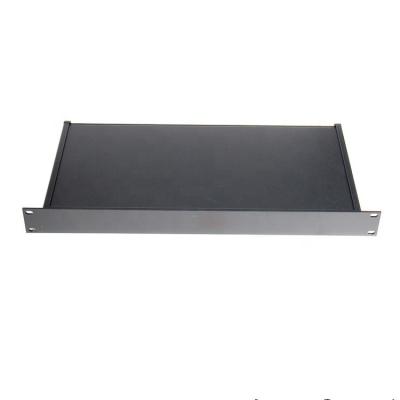 China 1U Rack Mount Chassis Aluminum Cabinet 44.5*482*200mm standard products for sale