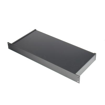 China 19 Inch Rack 1u Enclosure 19 Inch 44.5*482*200 Chassis 1u Aluminium Chassis Box for sale