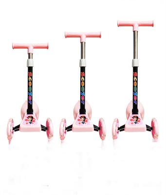 China New Fashion Durable High Quality Kids Scooter Foldable LED Tube Light Kids Scooter Kids Toys for sale