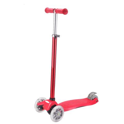 China Child Customize High Quality Multifunctional Wheel Foot Foldable PU Scooter Kids Scooter for sale