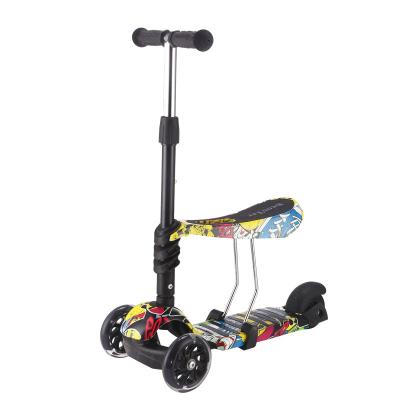 China Foldable And Luminescent Rubber Kid Smart Drift Children'S TPR Scooter Toys for sale