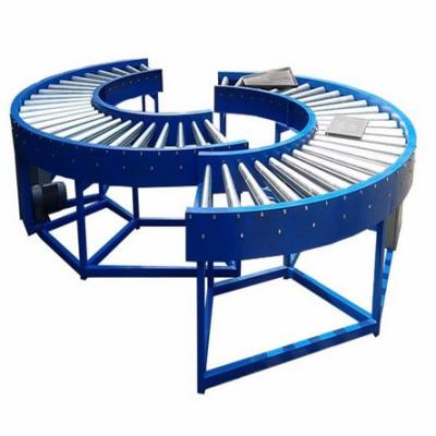 China Factory Efficiency Speed ​​Adjustment Curve Turning Belt Conveyor With PVC Belt for sale