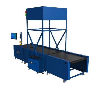 China Parcel barcode weight and cubic dimension dws system parcel handling cubiscan dimensioning weighing scanning machine for auto carrier/express/logistic for sale