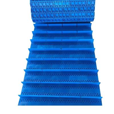 China Wear Resistant Flush Grid Modular Plastic Belt Mesh Conveyor Belts for sale