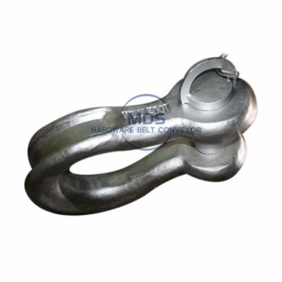 China Heavy Industry Forged Wide Alloy Shackle Body Type Bolt Shackles for sale