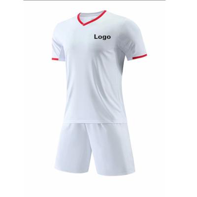 China Shirts & Wholesale Custom Wholesale Team Logo Polo Shirt Sports Soccer Uniforms Kits Breathable 100% Polyester Tank Top Soccer Training for sale