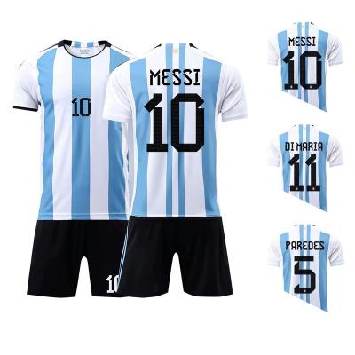 China Shirts & Main 2022/2023 style high quality and customizable Messi Argentina tank tops wholesale for sale