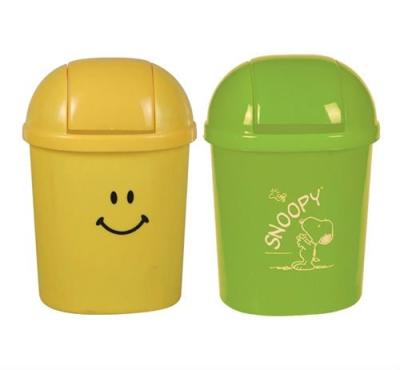 China Viable smiling trash can, trash can, wastebin for sale