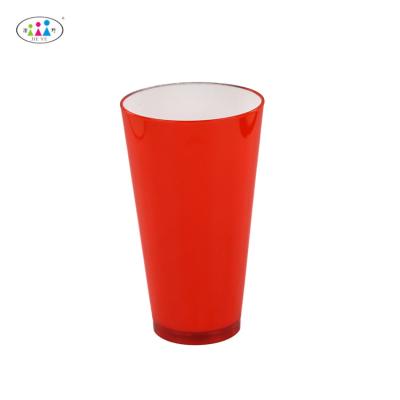 China Sustainable Durable Reusable Custom Water Plastic Beer Drink Cups for sale