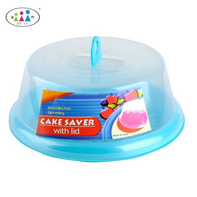 China Handmade Customized Plastic Color Cake Carrier With Handle for sale