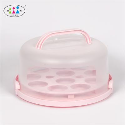 China Excellent Quality Handmade Cupcake Box Customized Cake Dessert Carrier for sale