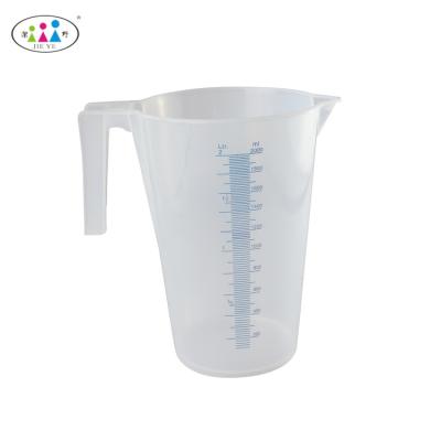 China Viable Professional Design 2000Ml Measuring Novelty Plastic Measuring Cup for sale