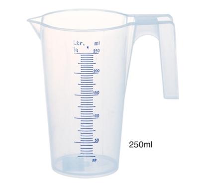 China Stocked Design Professional Kitchen Cheap Set Plastic Measuring Cup for sale