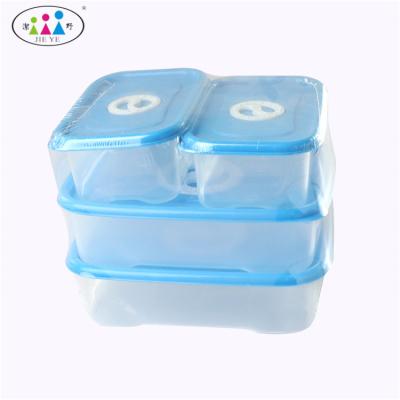 China Fashion design pp container freshness preservation safe takeaway food containers plastic lunch box for sale