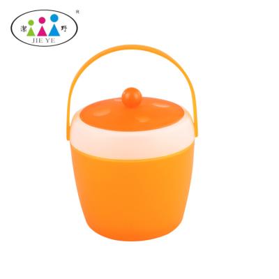 China Viable Hot Selling Plastic Buckets Lid Ice Bucket With Handle And Tongs for sale