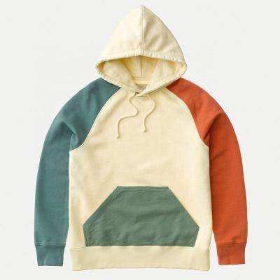 China Fashionable Best Quality Colorful Combined French Modal French Terry Men's Empty Customized Anti-pilling Hoodies for sale