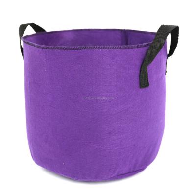 China ColorfulNonwovenFelt PlantingGrowBags Eco-Friendly Garden Poato PlanterBags for sale