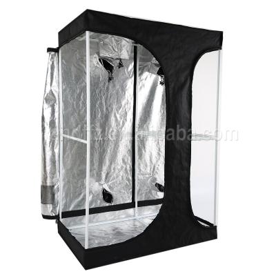 China 2 black easily assembled into 1 indoor hydroponic greenhouse for growing for sale