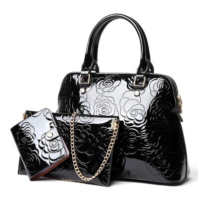 China 2021 new fashion trend bags women 3pcs set luxury ladies leather handbags women bags ladies handbags for sale