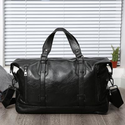 China Hot Selling Multi-pocket PU Shoulder Briefcase Men Leather Briefcase Men's Laptop Briefcase Leather Briefcases For Men for sale