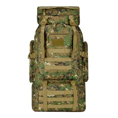 China Wholesale Multifunctional Waterproof Durable Outdoor Backpack Military Tactical Backpack With Camoflouge Fabrics for sale