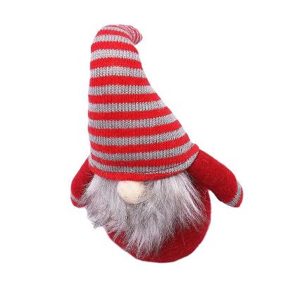 China New Design Faceless Christmas Wool Santa Gnome Doll For Kids Eco-friendly Christmas Tree Decorations for sale