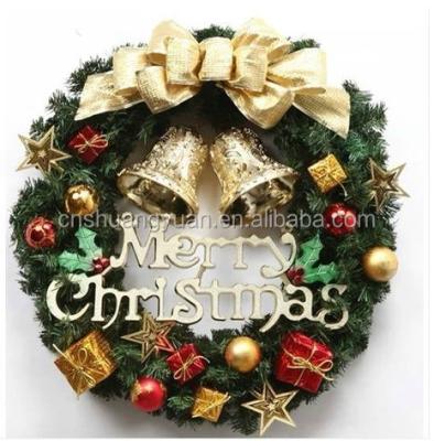 China Europe Good Quality Fashion Christmas Circle Ornament Wreath Floral Wedding Decoration for sale