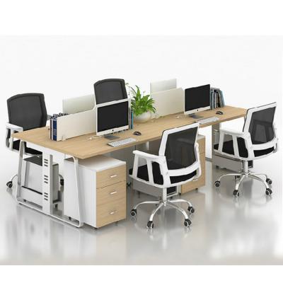 China Customized Customized Modern Modular Workstation 2, 4, 6 Seater Office Furniture Office Furniture Set For Staff for sale