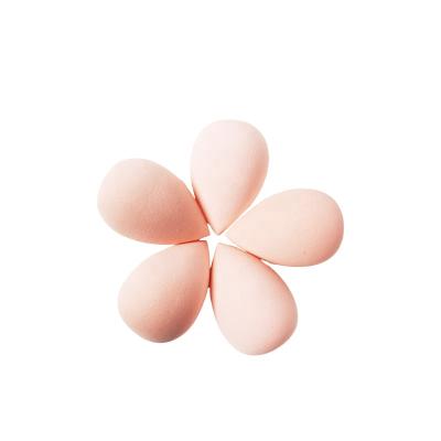 China Logo Washable Promotional Custom Makeup Beauty Sponge Makeup Foam Light Pink Egg Latex Free Soft Material For Makeup for sale