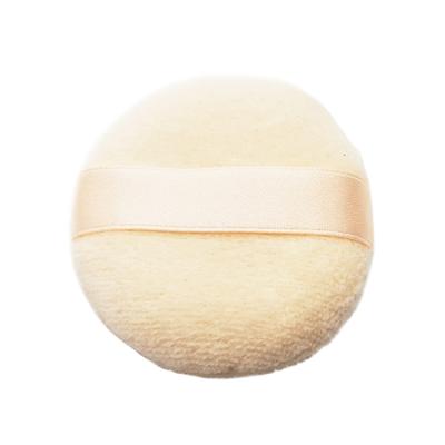 China Professional Soft Cosmetic Facial Makeup Washable Flocking Loose Powder Puff for sale