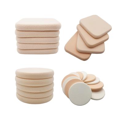 China Washable Soft Nude Color Foundation Beauty Puff Cosmetic Sponge Make Up Concealer Square Powder Puff Make Up Sponge BB Cream Blend for sale