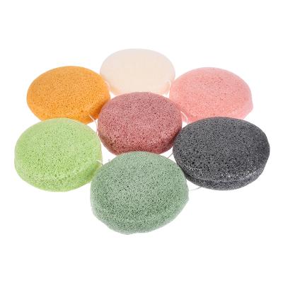 China All Natural New Arrivals Makeup Solvent Sponge Chemical Free Washable Facial Cleansing Sponge Organic Konjac Private Label for sale