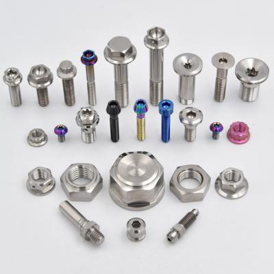 China Custom Titanium CNC Manufacturing Precision TC4 Aluminum Machining CNC Turning Milling Parts for sale