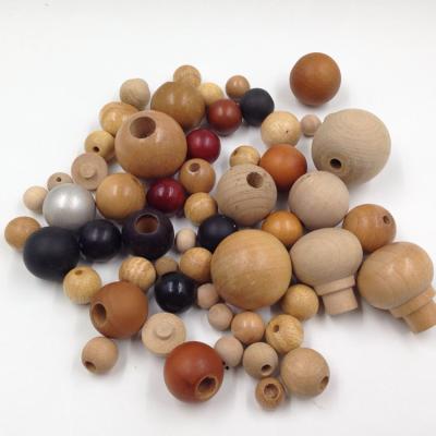 China Custom Cheap Bamboo Wood Beads Or Bamboo Wood Parts With Wood Stain CNC Machining Service for sale