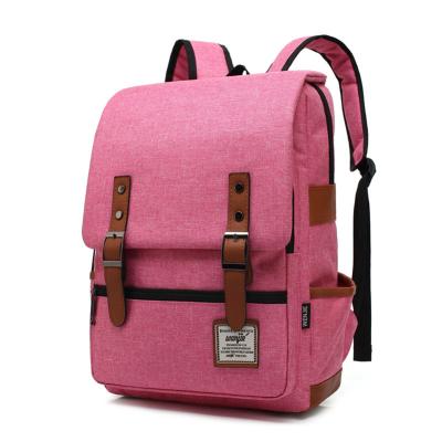 China Fashion Design Teenage Backpack Premium Canvas Sports Backpack Waterproof Large Rucksack For School for sale