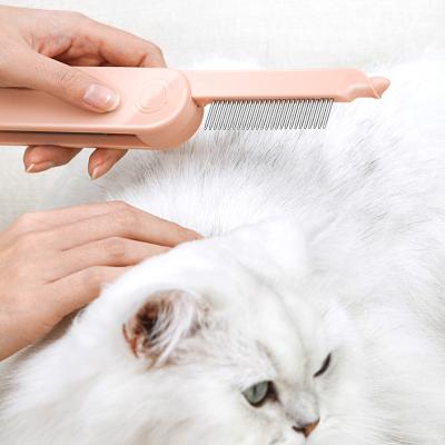 China Slicker Grooming Cat Pet Dog Hair Removal Pakeway Viable Massage Comb Animal Grooming Cleaning Brush for sale