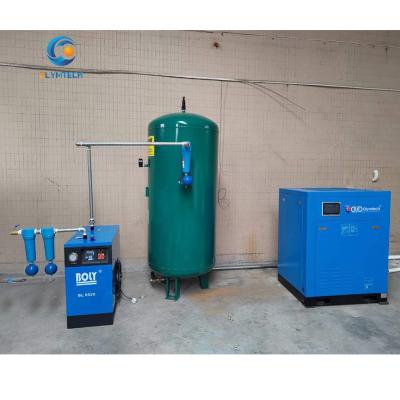 China 7.5kw 15kw 22kw 37kw Lubricated Energy Saving Low Noise Stable Screw Air Compressor Industrial Compressors for sale