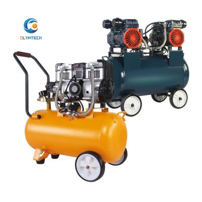 China OIL-LESS Medical Silent Piston Dental Oil Free 50L 500L Air Compressor Oil Free Price for sale