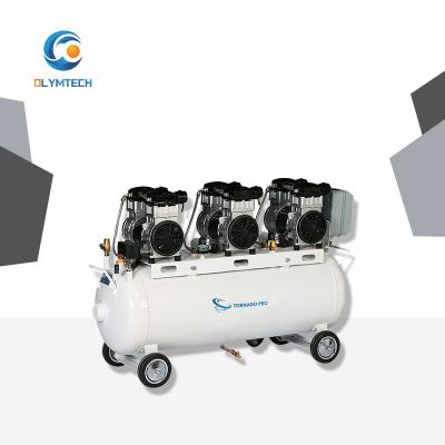 China High Quality Porcelain Oil Free Air Piston Compressor 220v 550w 750w 1100w 2.25 Kw Air Piston Compressor for sale