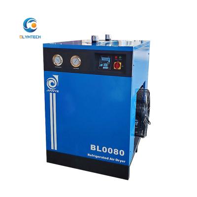 China Hotels Match Up Refrigerated Compressed Air Dryer For Compressor Energy Saving Refrigerated Industrial Air Dryer for sale