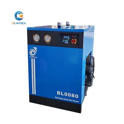 China Hotels Match Up Refrigerated Compressed Air Dryer For Compressor Energy Saving Refrigerated Industrial Air Dryer for sale